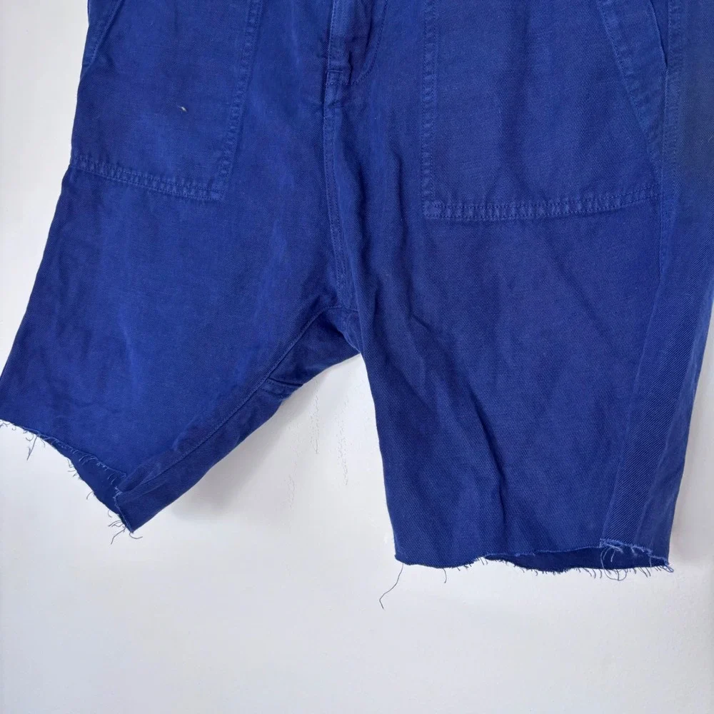 Nili Lotan Navy‎ Blue 111/88 80NL Cutoff Shorts Size 4